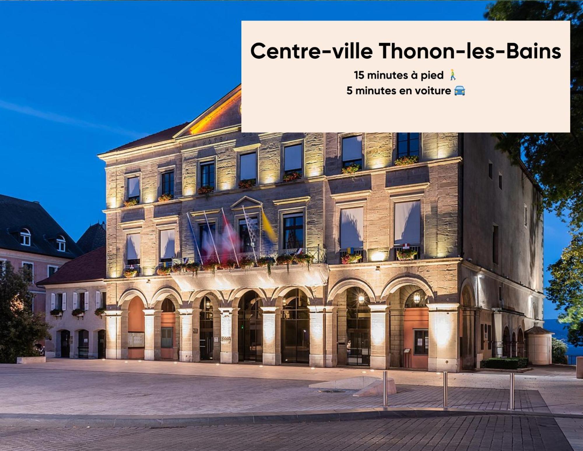 Cosy Et Moderne - Lac Leman Thonon-les-Bains Bagian luar foto