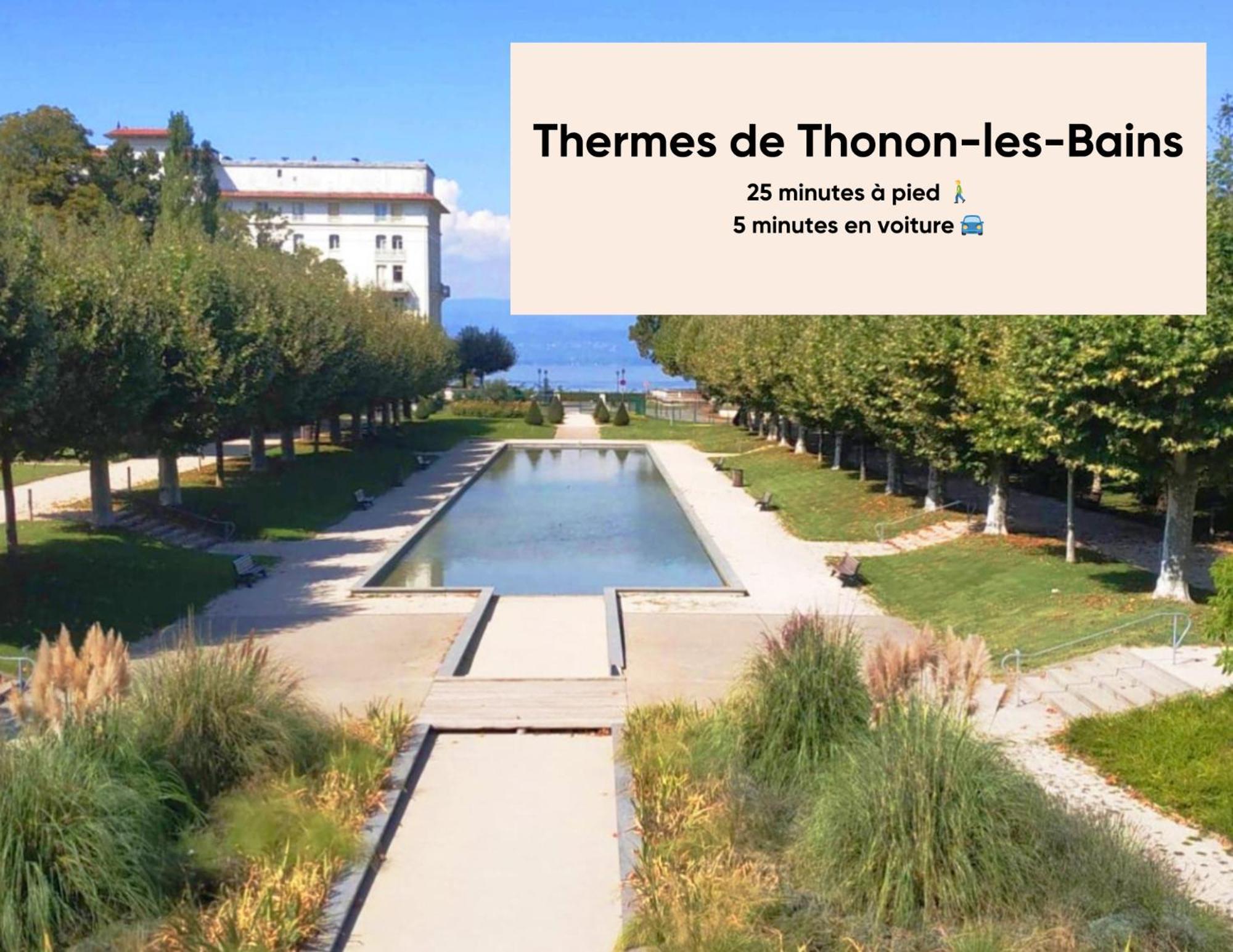 Cosy Et Moderne - Lac Leman Thonon-les-Bains Bagian luar foto